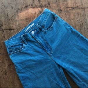 Land’s End Recover High-Rise Wide Leg Blue Jeans
